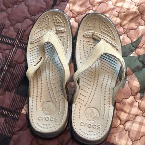 Crocs flip-flops